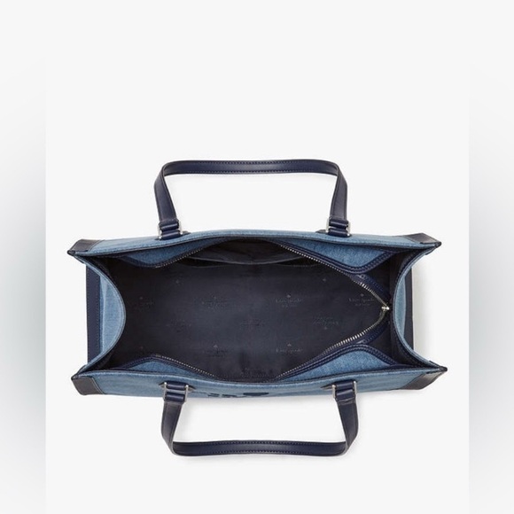 Kate Spade Ellie Denim Large Tote - Picture 3 of 6